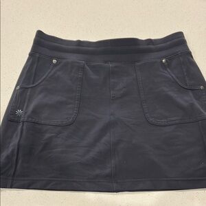 Athleta Black Skort